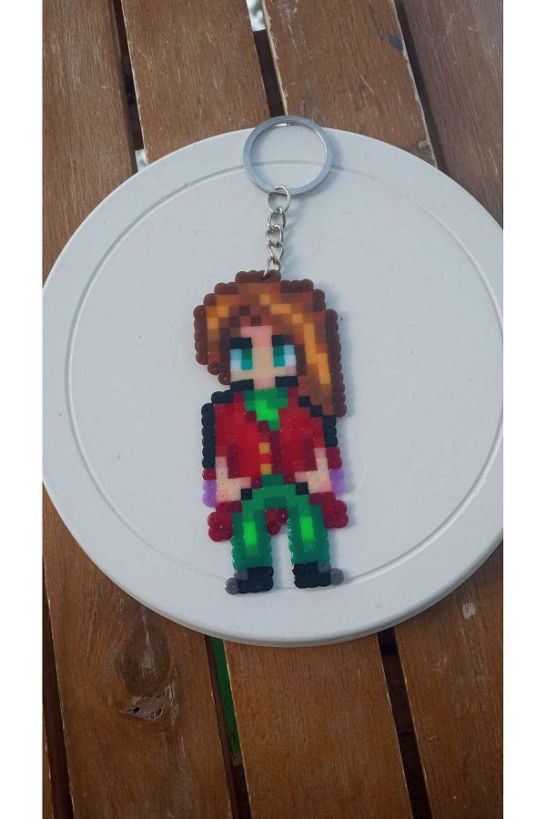 Atölye Moonlit-Stardew Valley Elliott Keychain 1