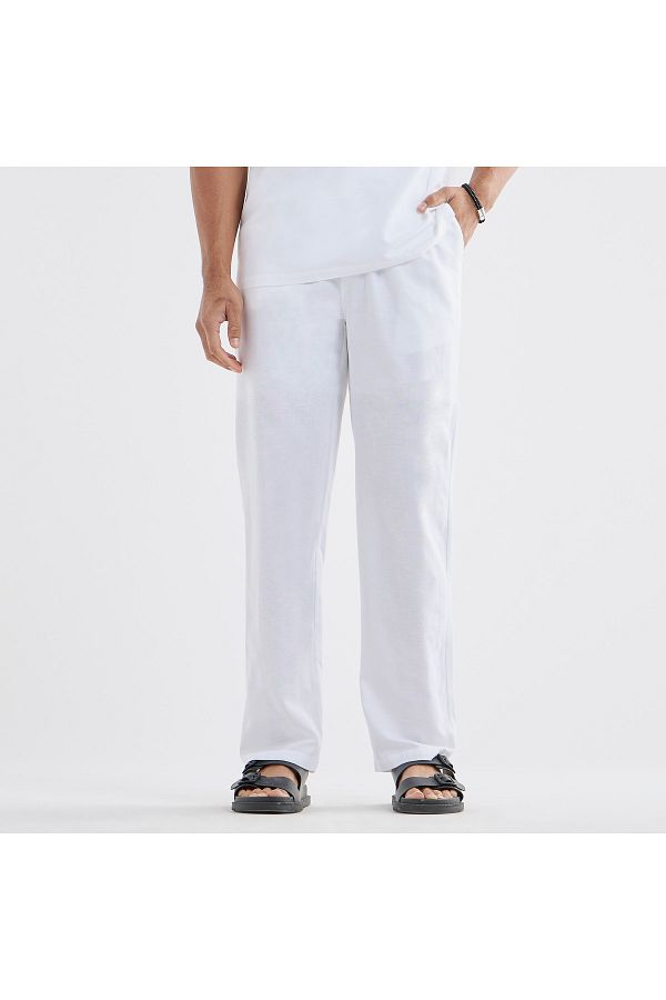 FAV-Pants With Drawstring Closure And Pockets 1