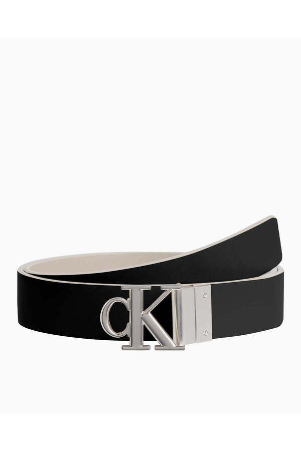 Calvin Klein-Men's Double-Way Logo Leather Belt 1