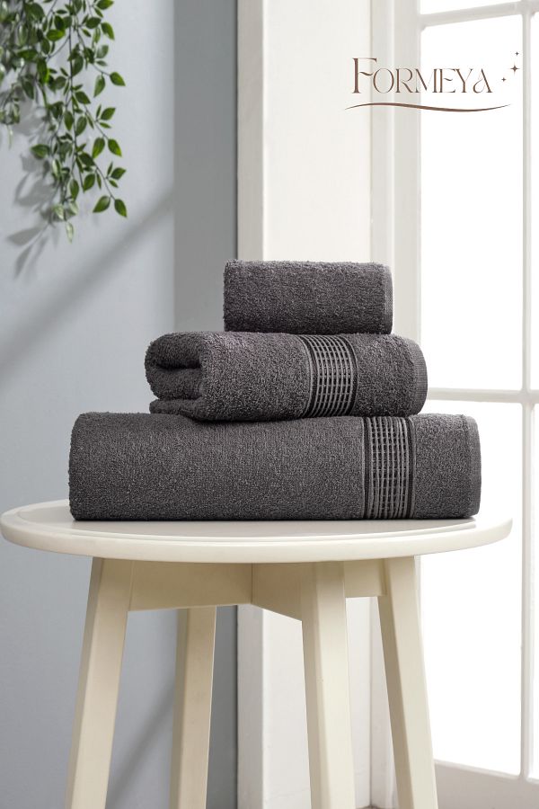 Formeya-3-teiliges Badetuch-Set Badetuch-Set 1