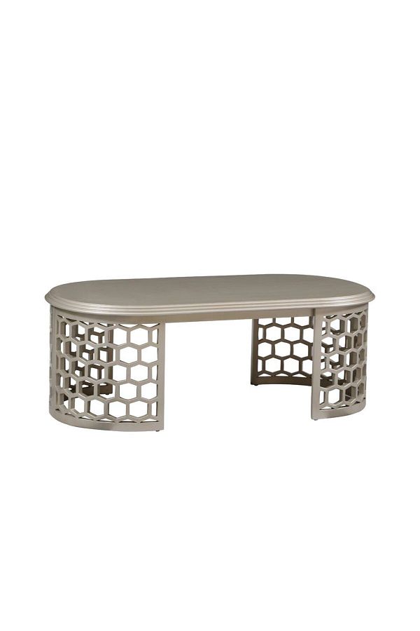 Danube Home-Bunbury Coffee Table  L140xW75xH50cm - Champagne Gold 1