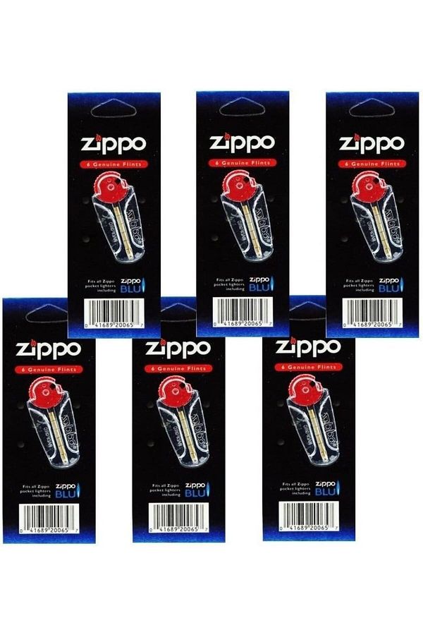 Zippo-Lighter 6 Flint Card (Total 36 Flints), Black (1FLT-Z) 1