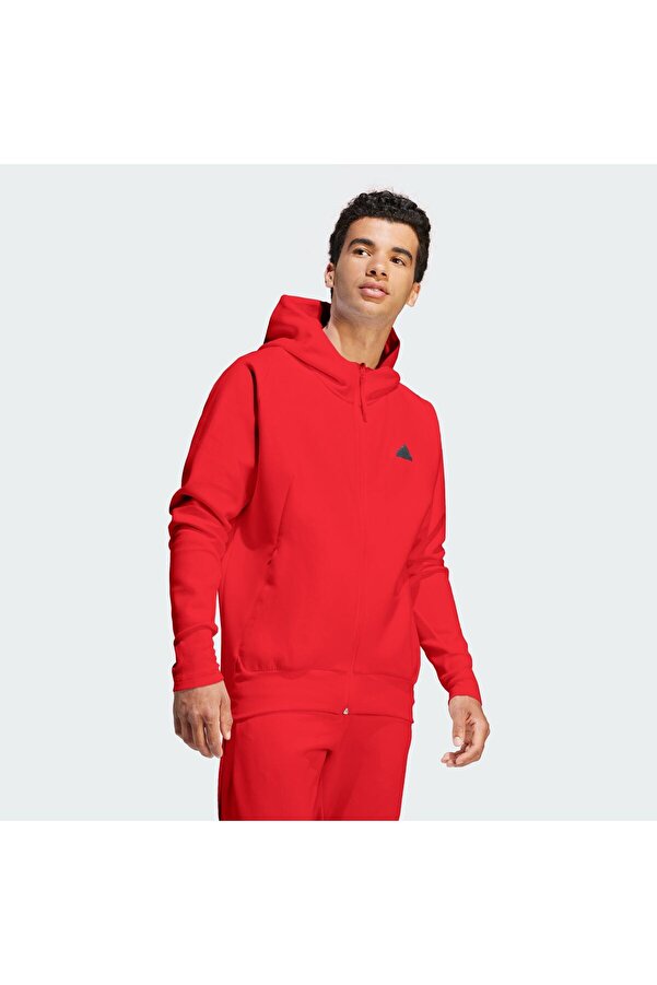 adidas Premium Full Zip Men's Sweatshirt- Trendyol