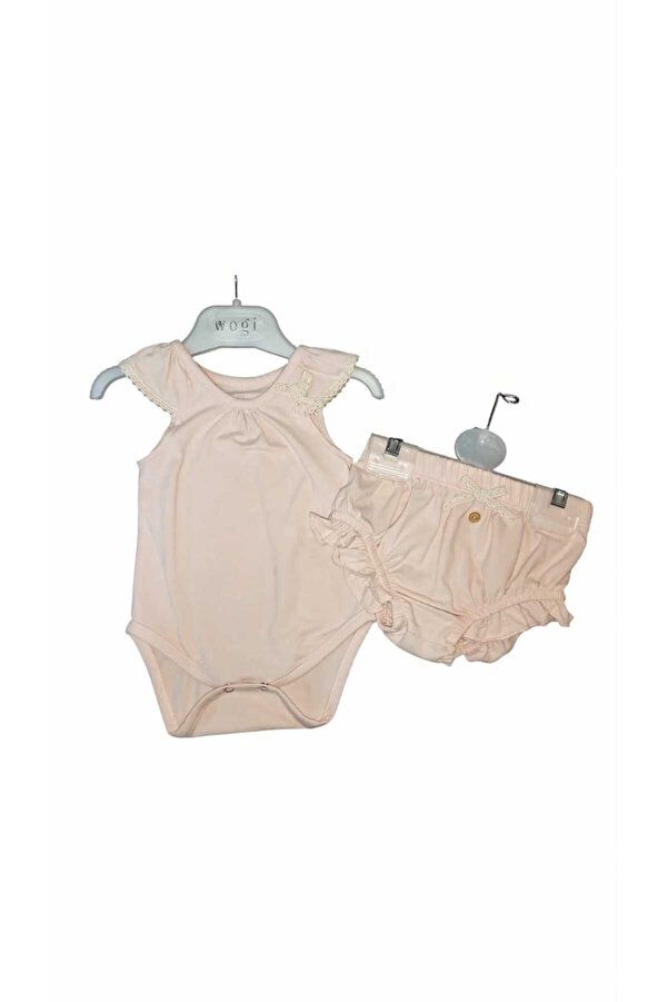 Wogi Zıbın + Külot Kız Bebek Takımı