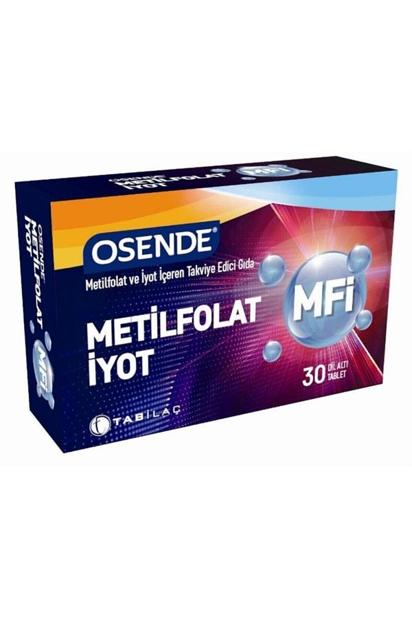 Osende-Metilfolat & Iod 30 قرص تحت اللسان 1