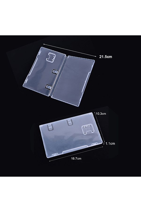 JETTING-1pc Game Card Storage Case Box Transparant Cartridge Holder Shell Voor Switch Box Opslag Shell Boek 1