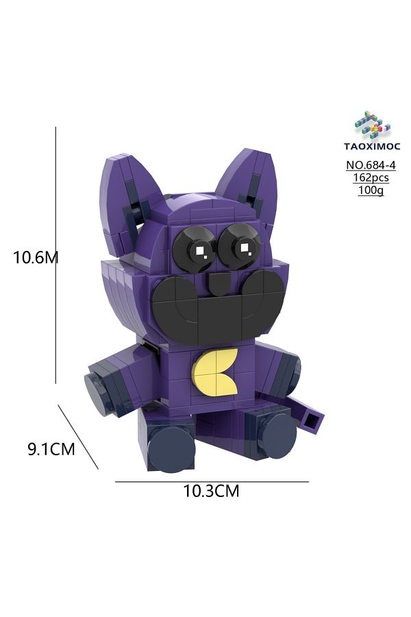 Choice-New Smiling Critters Building Blocks Poppy 3 Smiling Critters And Catnap kuromi Block Set Dog Day... 1