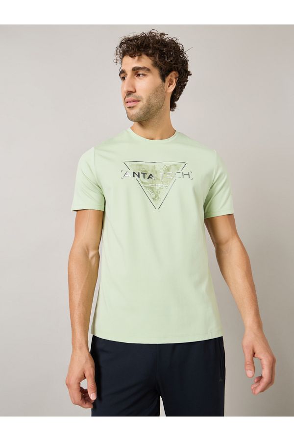 Anta-Logo Print Chill Touch Training T-Shirt 1