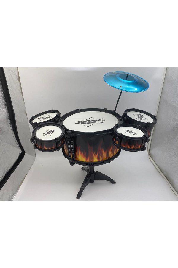 Limon-Lemon Toy Lmn151 Large Vertical Drum Set of 5 1