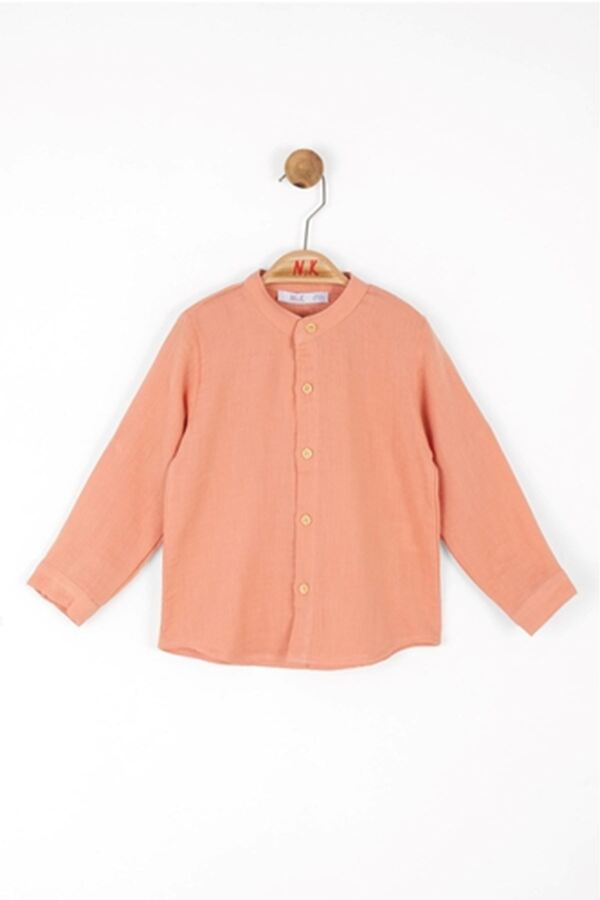 Nk Kids 46626 RÜZGAR GÖMLEK 1/4 CORAL