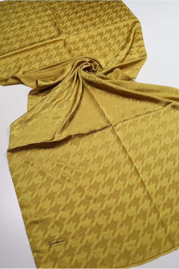 PİRAMİT-Pyramid Monogram Floss Shawl - Pattern-05 - Color-18 1