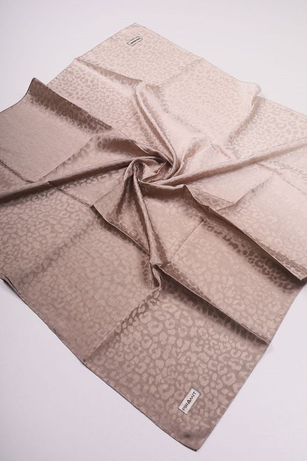 PİRAMİT-Pyramid Self Patterned Gradient Jacquard Scarf - Pattern-01 - Color-07 1