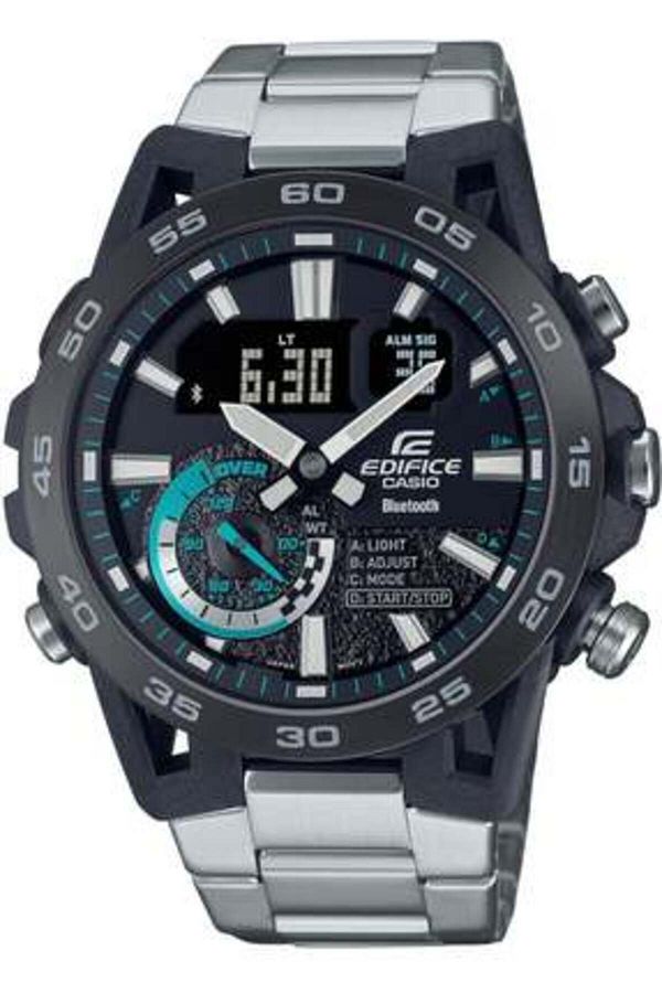 Casio-ساعة EDIFICE Smartphone Link ECB-40DB-1ADF 1