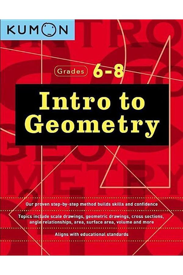 Kumon Publishing-Kumon Grades 6-8 Intro to Geometry 1