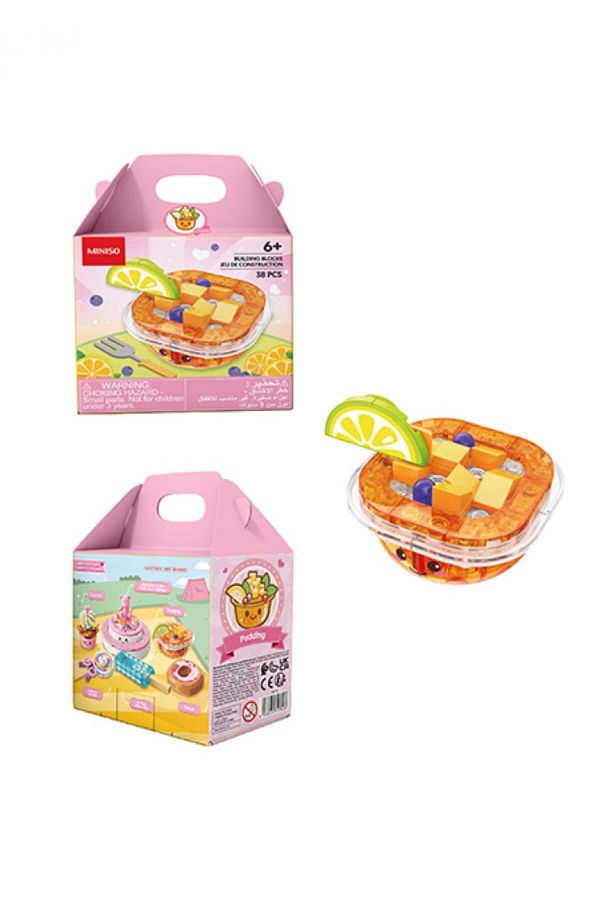 Miniso-Candy Series Building Blocks - 3 Assorted Models (Pudding, Lollipop, Cupcake) 1