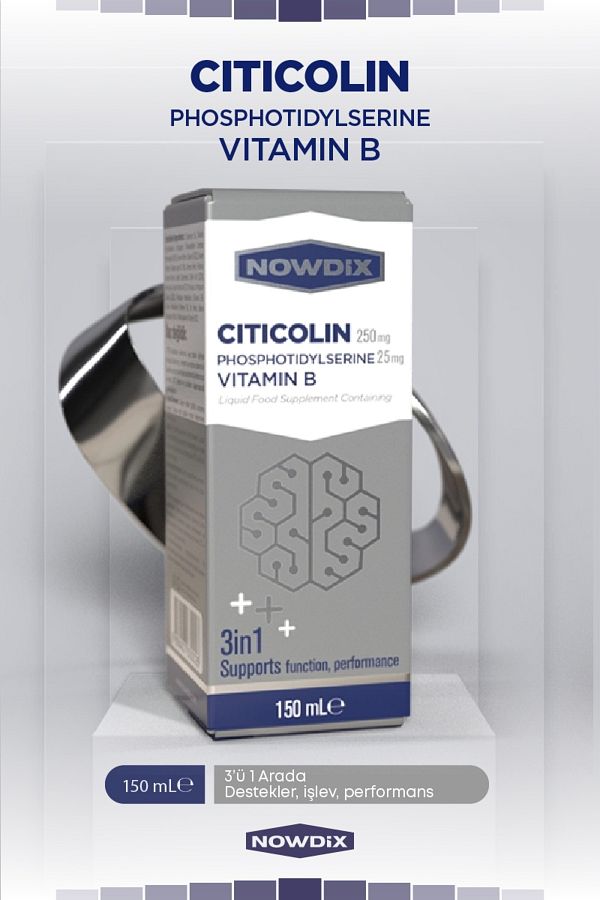 Nowdix-Supplement Food Containing Citicolin Phosphotydylcerin 150 ml 1