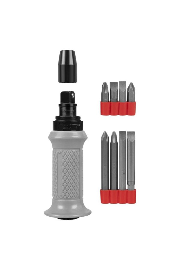 Performance Tool-Manual Reversible Impact Driver with Bits 1/2inch 1