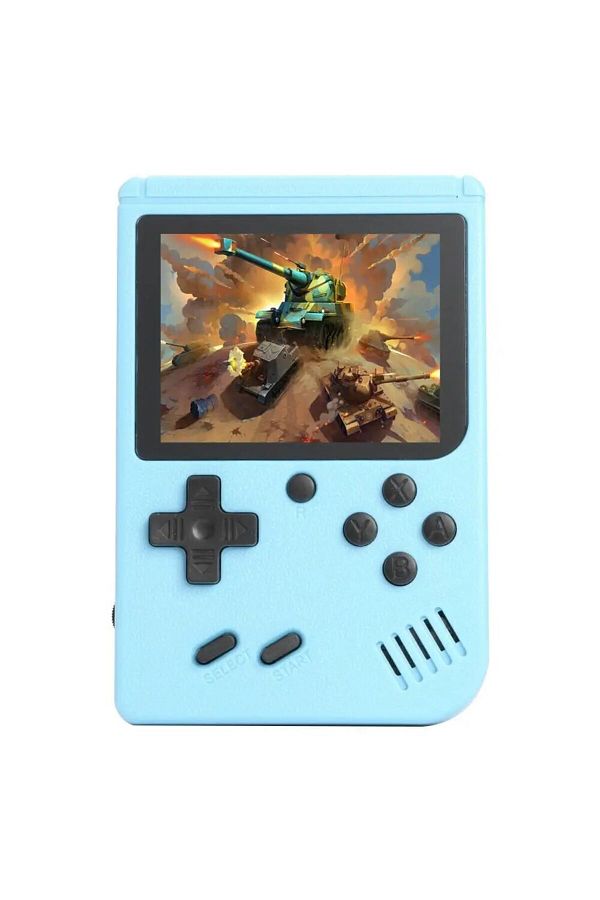 Choice-Baby Blue 2.4 Inch LCD Screen Retro Video Game Console Built-in 400 In Handheld Portable Game Consol 1