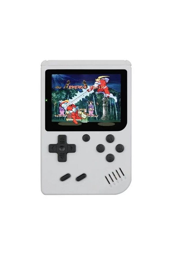 Choice-White 2.4 Inch LCD Screen Retro Video Game Console Built-in 400 In Handheld Portable Game Console Ch 1
