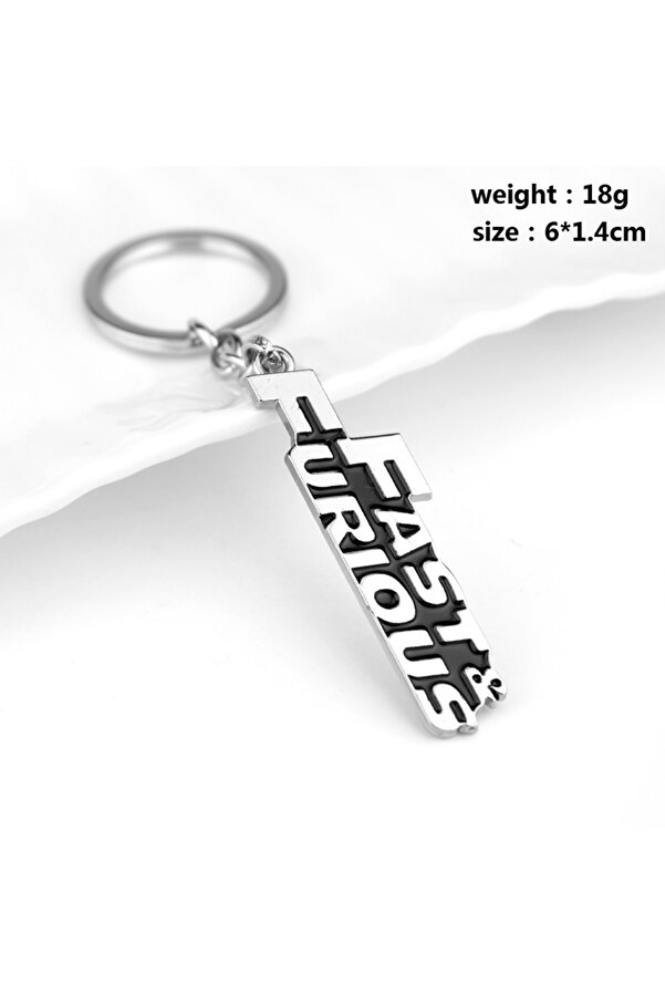 Choice Fast Furious Fast and Furious Keychain Letter Text Pendent