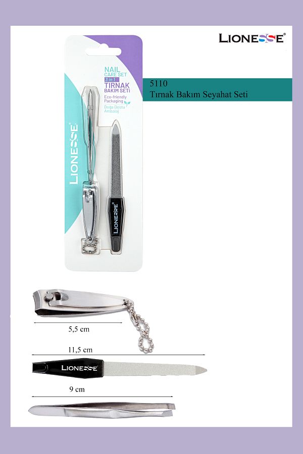 Lionesse-CIMBIZ-MAKAS-TUBE Triple Set 1