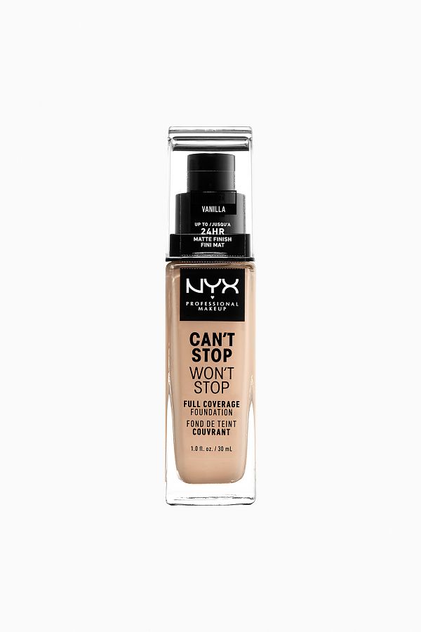 NYX Professional Makeup-| Can't Stop Won't Stop Full Coverage Foundation - Vanilla 06 1