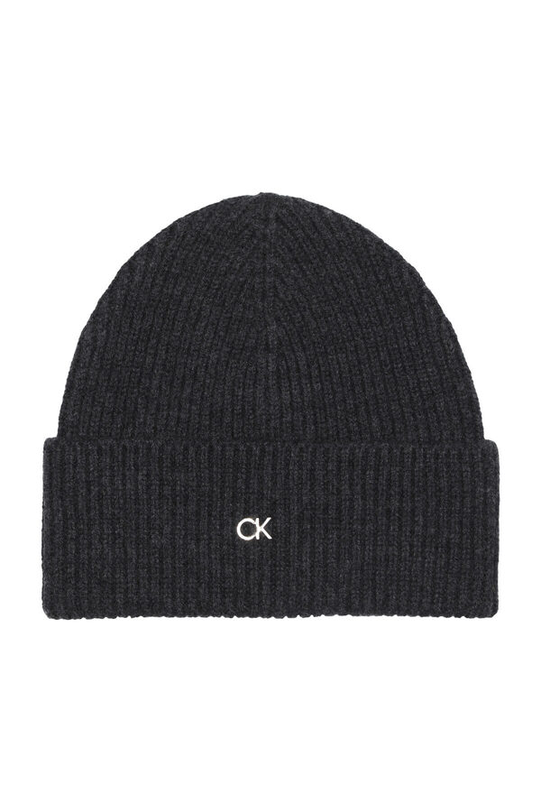 Calvin Klein-Kovová čepice Ck - robustní žebrovaný design 1