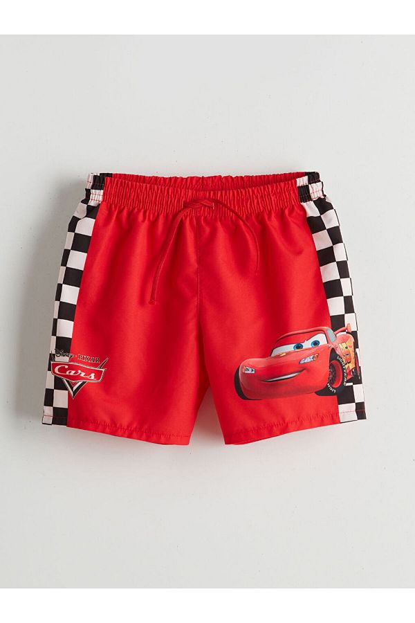 LC Waikiki-Lcw Printed Boy's Swim Shorts 1