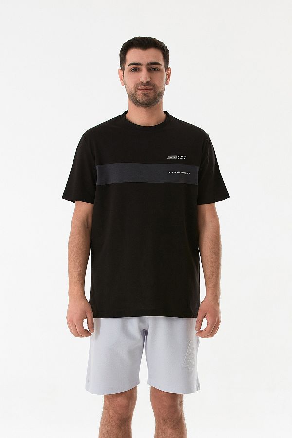 Fulla Moda-Wearable Graphics Text Printed Printed T-Shirt 1