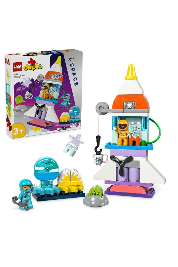 LEGO-LEGO DUPLO Set - 3in1 Space Shuttle Adventure (10422) 1