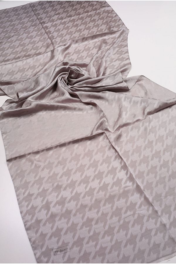PİRAMİT-Pyramid Monogram Flush Shawl - Pattern-05 - Color-06 1