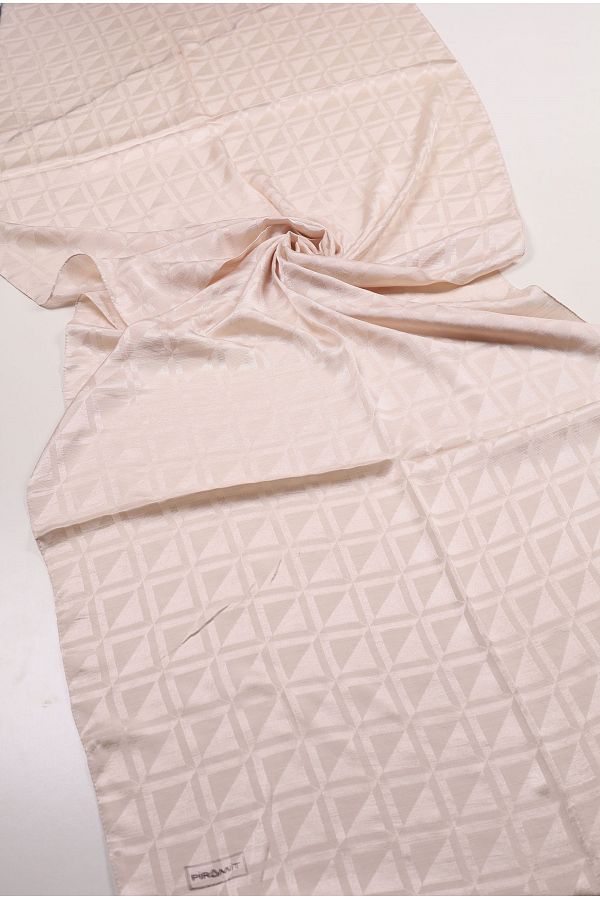 PİRAMİT-Pyramid Monogram Flush Shawl - Pattern-04 - Color-17 1