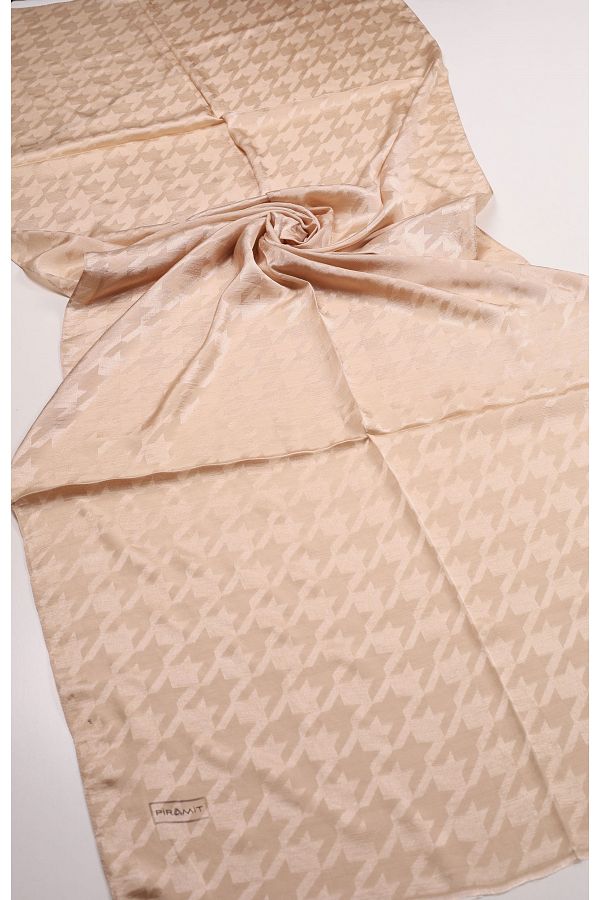 PİRAMİT-Pyramid Monogram Floss Shawl - Pattern-05 - Color-14 1