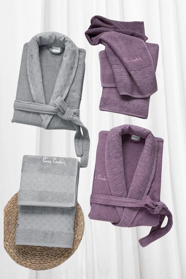 Pierre Cardin-6 Piece Bathrobe Set Pc.25B.10.E6.B01.11 1