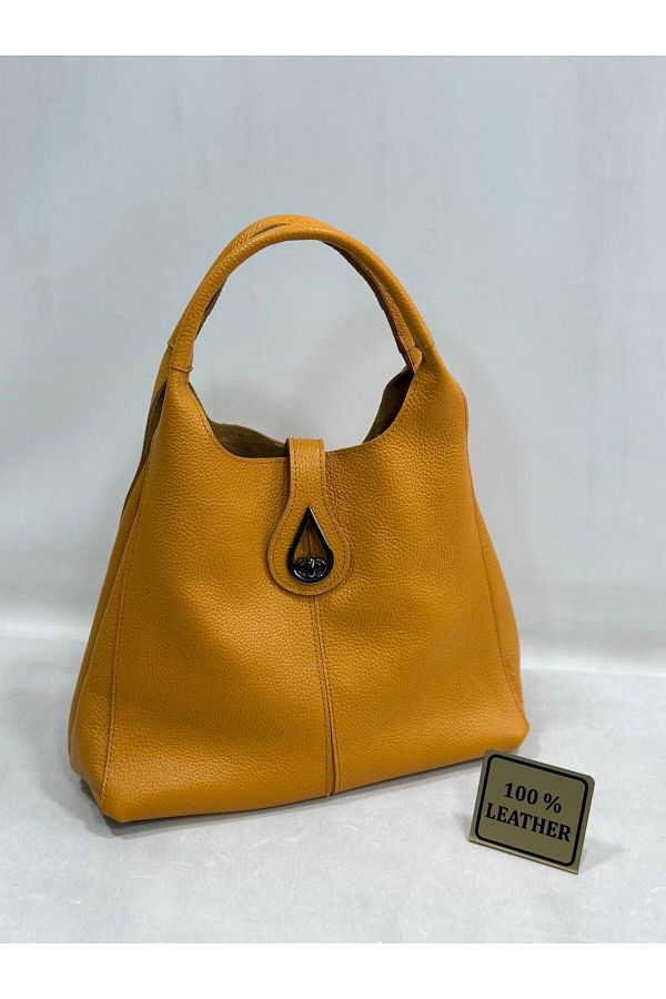 çkn sedat çakan çanta & fular & aksesuar-Genuine Leather Women's Hand Shoulder Cross-Body Bag 1