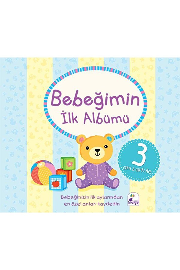 İndigo Kitap Bebeğimin İlk Albümü (3 Anı Zarfı ile) / / Kolektif
