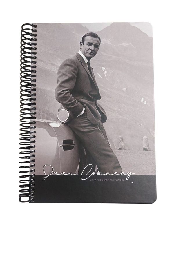 Gıpta-Gipta 17X24 Dotted Notebook Sean Connery (120 Sheets) 1