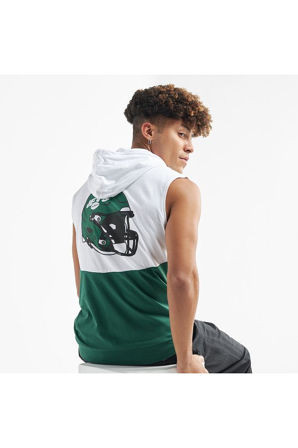FAV-New York Jets Print Nfl League Sleeveless Hoodie 1