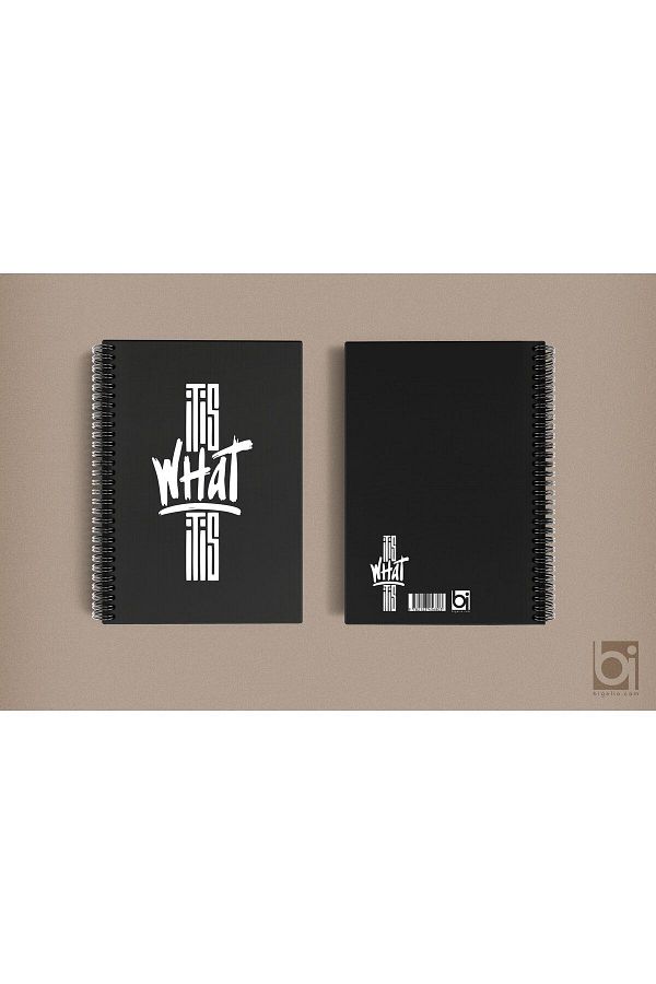 Bi bigelio-Itis What A5 Unlined Spiral Bigelio Notebook 1