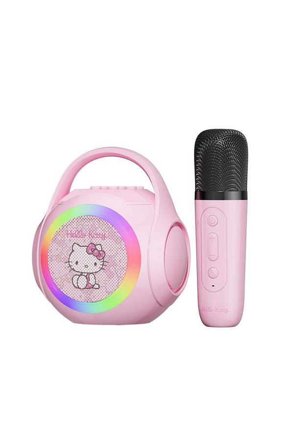 Choice-Hello Kitty Mic1 Sanrio Bluetooth Speakers ML02 Karaoke Machine Portable Speakers Bluetooth with Mic 1