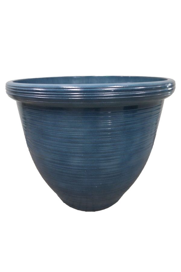 SERENE-Durable and Elegant Design Round Resin Planter 1