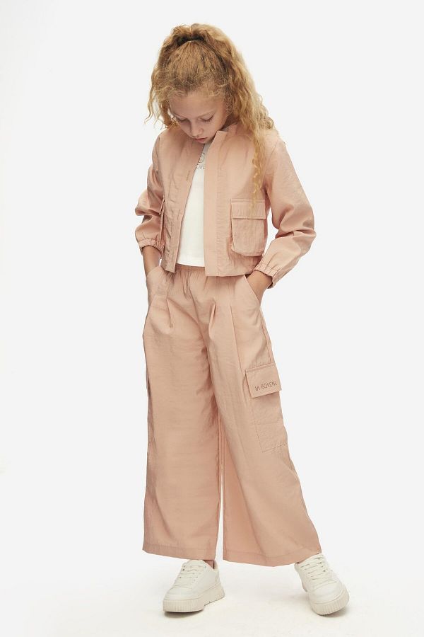 NK-Girl's Rose Jacket 8-14 Years Powder 1