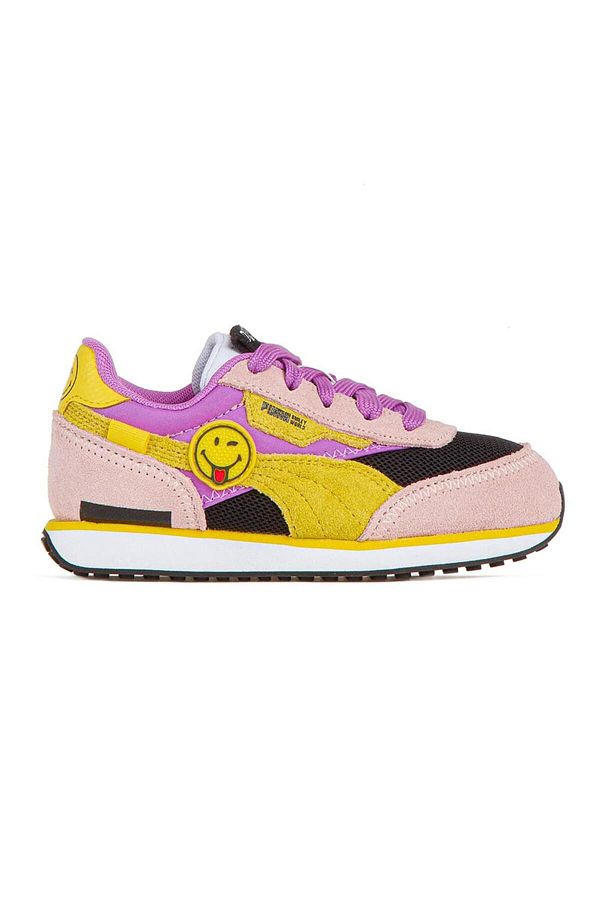 Puma-Future Rider Smileyworld Ac Inf Baby Casual Shoes 386136 -02 Multicolor 1