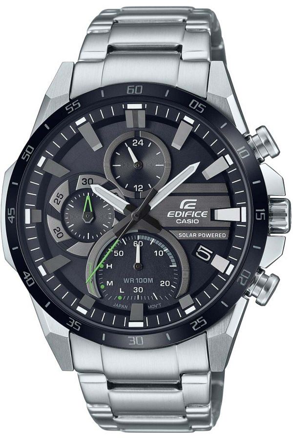 Casio-ساعة يد رجالية من ايديفيس - EQS-940DB-1AVUDF 1