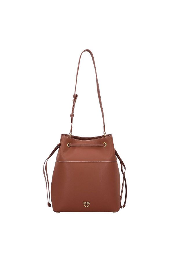 PİNKO-Secchiello Schultertasche Leder 25 cm 1