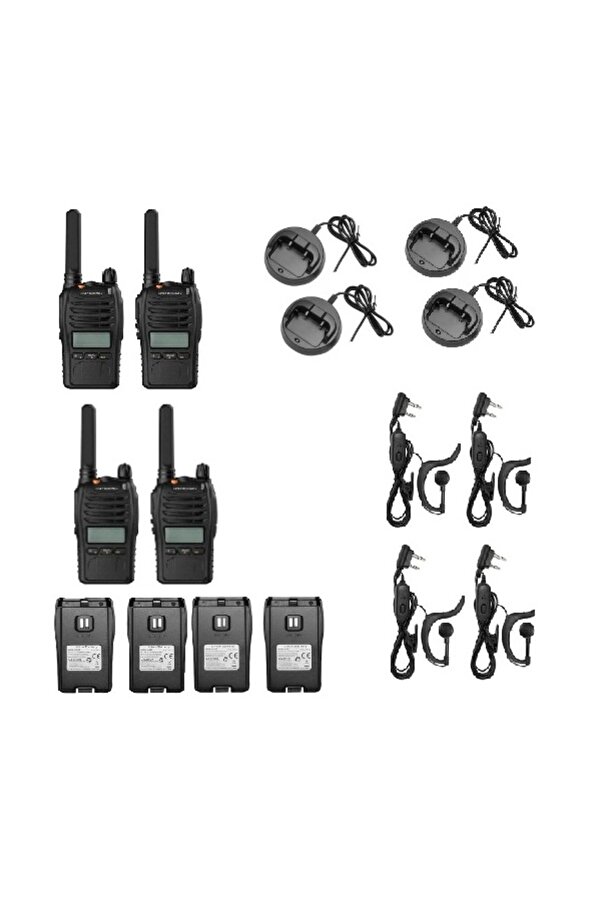 BAOFENG E88 PMR el telsizi (4'lü Set)