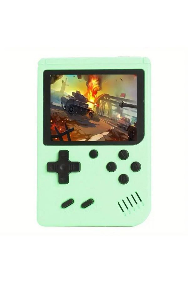 Choice-Green 2.4 Inch LCD Screen Retro Video Game Console Built-in 400 In Handheld Portable Game Console Ch 1