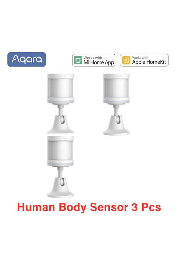 Choice-3pcs body sensor Original Aqara Motion Sensor Smart Human Body Sensor ZigBee Movement Wireless Conne 1