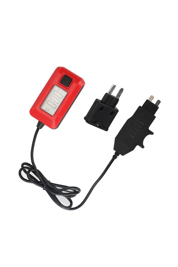 AINYSZIN-Red 12V Range 0.01~19.99A Car Circuit Tester Current Test Fuse Diagnostic Tool Repair Detector Galva 1
