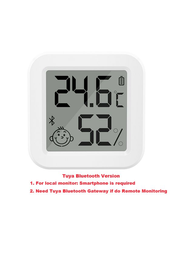 Choice-THB1 Tuya Bluetooth Temperature Humidity Sensor LCD Thermometer Mini Smart Electric Hygrometer APP R 1